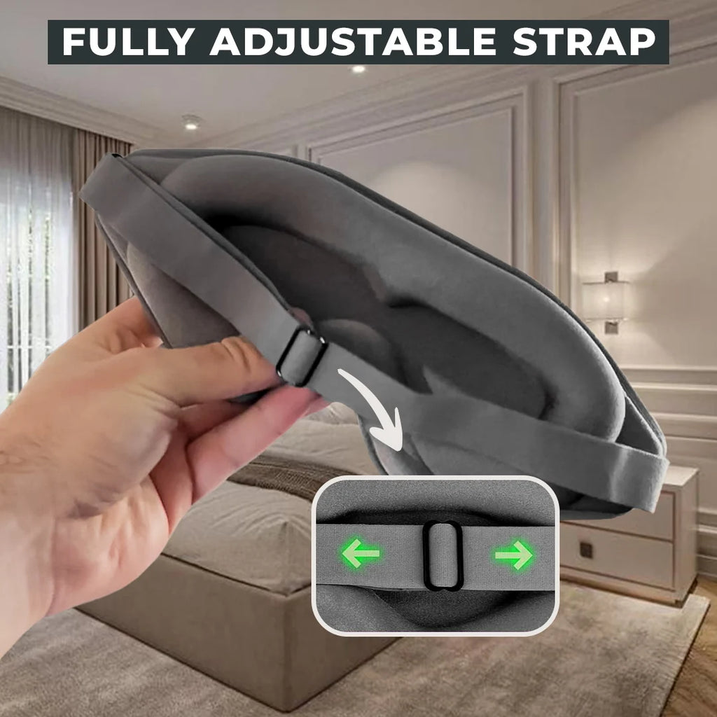 FlyHugz® Premium Sleep Mask (Retail)
