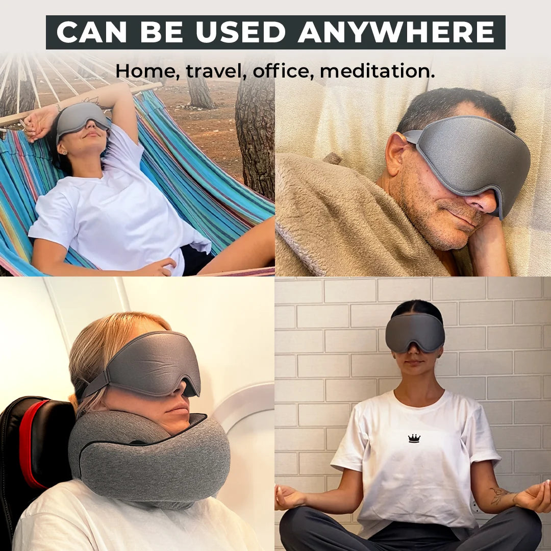 FlyHugz® FREE Sleep Mask with every pillow — ends TODAY!