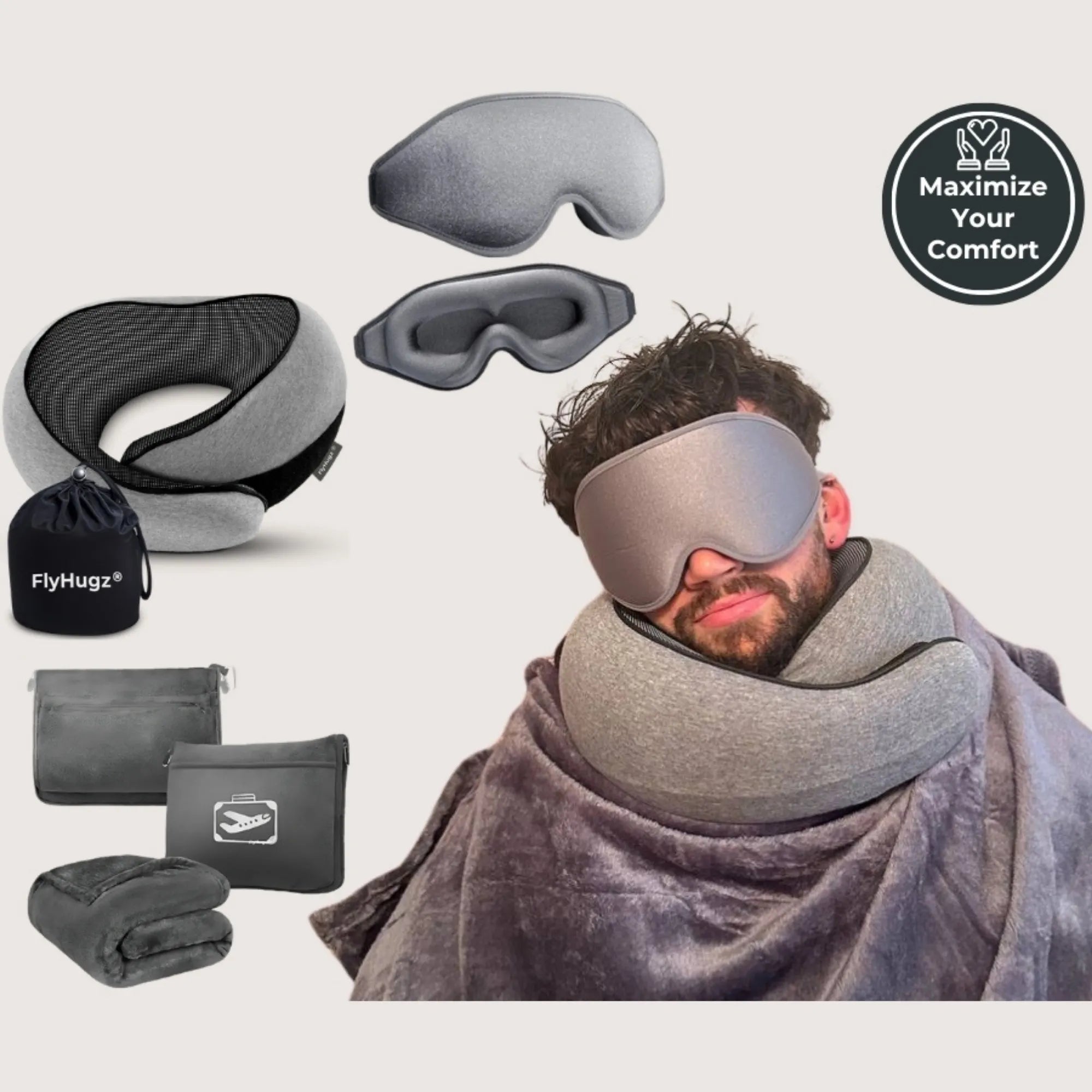FlyHugz® Luxury Comfort Bundle