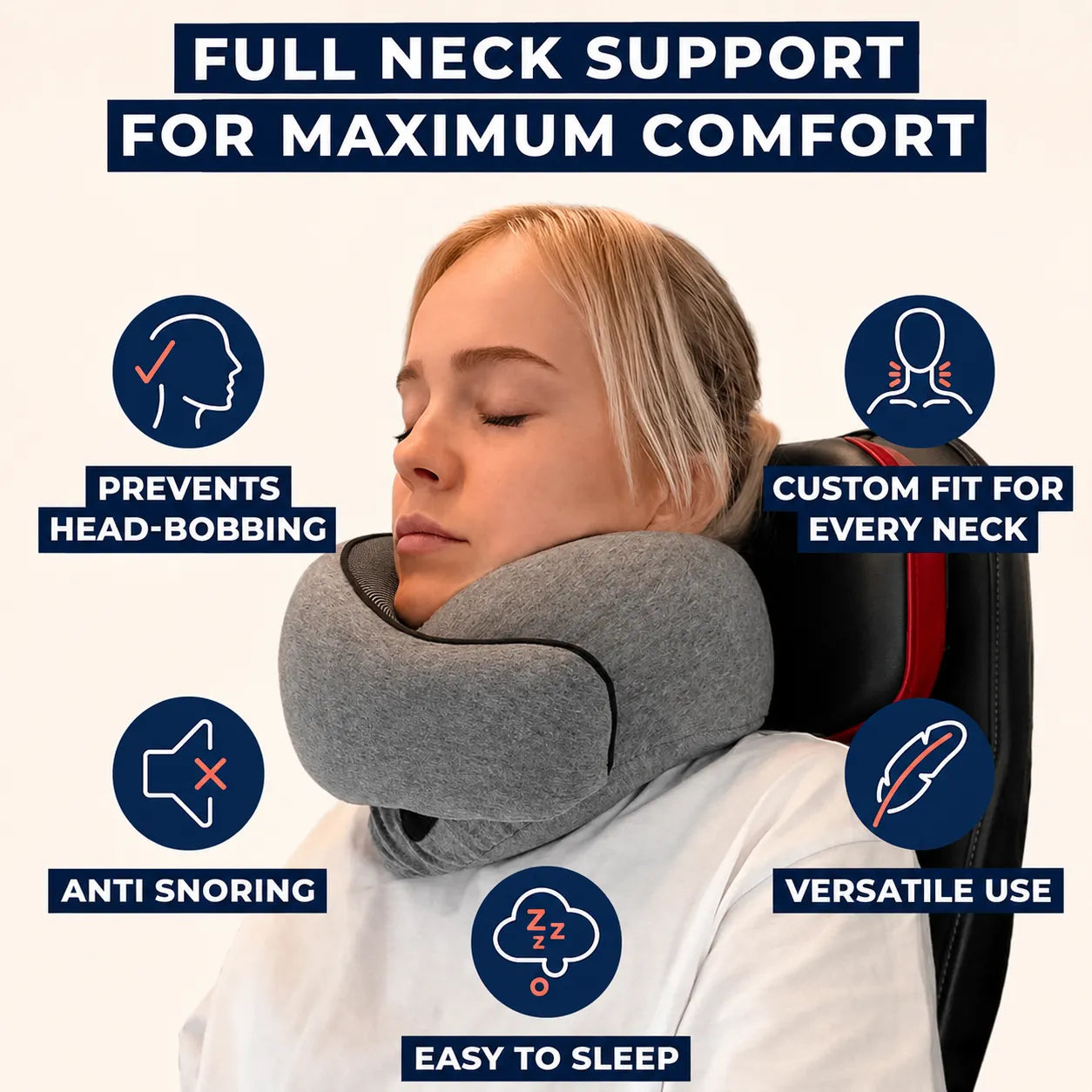 The Original FlyHugz® Travel Pillow