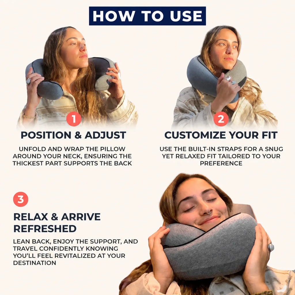 The Original FlyHugz® Travel Pillow (Retail)
